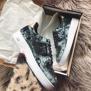 NWOT Suede Nike Air Force 1’s